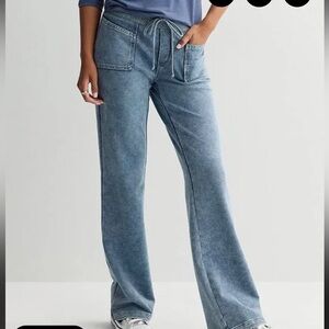 Vanilla star Ultra Cozy Stylish flared Blue Women's Jeans